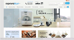 Desktop Screenshot of espressoblue.com